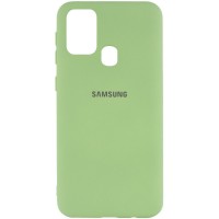 Чехол Silicon Cover Samsung Galaxy M21 (мятный) Чехол Silicon Cover Samsung Galaxy M21 (мятный)