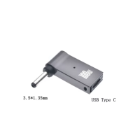 Переходник с Type-C на 3.5 - 1.35мм (100w) Переходник с Type-C на 3.5 - 1.35мм (100w)
