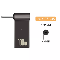 Переходник с Type-C на 4.0 - 1.35мм (100w) Переходник с Type-C на 4.0 - 1.35мм (100w)