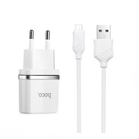 Сетевое зарядное устройство Micro USB Hoco C11 1А Сетевое зарядное устройство Micro USB Hoco C11 1А
