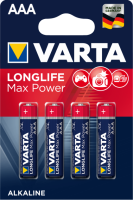 Батарея VARTA LONGLIFE MAX POWER AAA 4шт. Батарея VARTA LONGLIFE MAX POWER AAA 4шт.