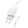 Сетевое зарядное устройство Hoco C72A 1USB 2.1A Type C