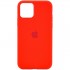 Чехол силиконовый для iPhone 12/ 12 Pro (красный)