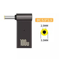 Переходник с Type-C на 5.5 - 2.5мм (100w) Переходник с Type-C на 5.5 - 2.5мм (100w)
