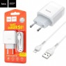 Сетевое зарядное устройство Hoco C72A 1USB 2.1A lightning