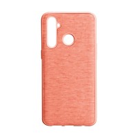 Чехол-накладка Jeans на REALME C3 (персиковый) Чехол-накладка Jeans на REALME C3 (персиковый)