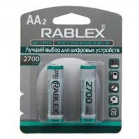 Аккумулятор NI-MH AA Rablex 2700 mAh 1 шт. Аккумулятор NI-MH AA Rablex 2700 mAh 1 шт.