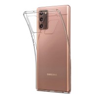 Силиконовый чехол Oucase для Samsung Galaxy Note 20 plus прозрачный