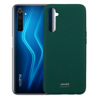 Чехол-накладка SMTT Silicon Cover Realme 6 (зеленый) Чехол-накладка SMTT Silicon Cover Realme 6 (зеленый)