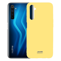 Чехол-накладка SMTT Silicon Cover Realme 6 (желтый) Чехол-накладка SMTT Silicon Cover Realme 6 (желтый)