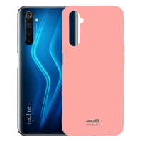 Чехол-накладка SMTT Silicon Cover Realme 6 (розовый) Чехол-накладка SMTT Silicon Cover Realme 6 (розовый)