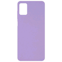 Чехол Silicone cover для Samsung Galaxy M51 (сиреневый) Чехол Silicone cover для Samsung Galaxy M51 (сиреневый)