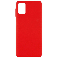 Чехол Silicone cover для Samsung Galaxy M51 (красный) Чехол Silicone cover для Samsung Galaxy M51 (красный)