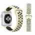 РЕМЕШОК СИЛИКОНОВЫЙ ДЛЯ APPLE WATCH 38/40mm и 42/44 mm(бежевый с черным)