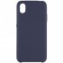 Чехол Silicone Cover Samsung Galaxy A013/A01Core (темно-синий)