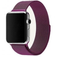 РЕМЕШОК ДЛЯ APPLE WATCH 38/40MM металл (фиолетовый)