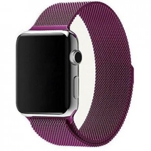РЕМЕШОК ДЛЯ APPLE WATCH 38/40MM металл (фиолетовый)