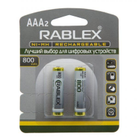 Аккумулятор NI-MH AAA Rablex 800 mAh 1шт. Аккумулятор NI-MH AAA Rablex 800 mAh 1шт.