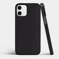Чехол силиконовый Oucase для iPhone 12 Mini (черный) Чехол силиконовый Oucase для iPhone 12 Mini (черный)