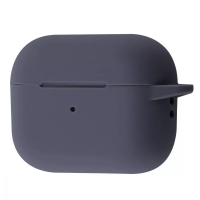 Чехол Silicone Case New for AirPods Pro 2 (темно серый) Чехол Silicone Case New for AirPods Pro 2 (темно серый)