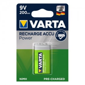 Аккумуляторная батарея Varta  крона 200 mAh 9v
