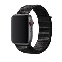 Ремешок нейлоновый для Apple Watch 42/44mm (черный)