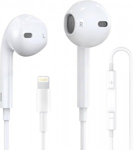 Проводные наушники Apple EarPods Lightning (оригинал)