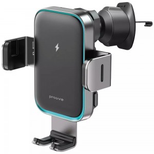 Автодержатель с Беспроводной Зарядкой Proove Triple Clamp Pro 15W