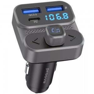 Автомобильное ЗУ Proove FM Launcher Luxor SE 36W (PD+QC3.0) Type-C+USB