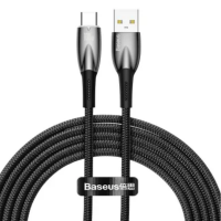 Кабель Baseus Glimmer Series Fast Charging Type-C 100W (2m) (черный)