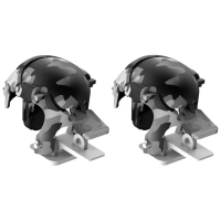 Игровые триггеры для смартфона Baseus Level 3 Helmet PUBG Gadget GA03 Camouflage Серый