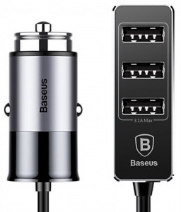 Автомобильное ЗУ Baseus Enjoy Together Four Interfaces Output Patulous 5.5 A 4xUSB