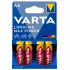 Батарея VARTA LONGLIFE MAX POWER AA 4шт.