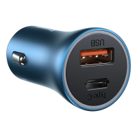Автомобильное зарядное устройство Baseus USB+Type-C 40W Автомобильное зарядное устройство Baseus USB+Type-C 40W