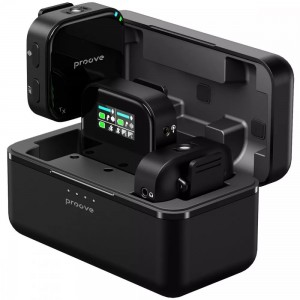 Беспроводной петличный микрофон Proove Studio (Lightning/Type-C/AUX)