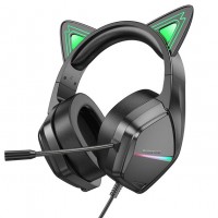 Наушники BOROFONE BO106 Cute cat (USB+3.5mm/2m) Elf Cat Наушники BOROFONE BO106 Cute cat (USB+3.5mm/2m) Elf Cat