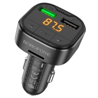 FM ТРАНСМИТТЕР МОДУЛЯТОР BOROFONE BC43 С ФУНКЦИЕЙ ЗАРЯДКИ 18W