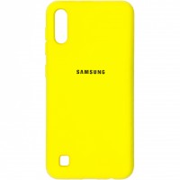 Чехол Silicone Cover Samsung Galaxy  A10 2019/ M10 2019 (ярко-желтый)