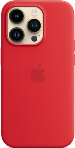 СИЛИКОНОВЫЙ ЧЕХОЛ ДЛЯ IPHONE 14 pro (красный)