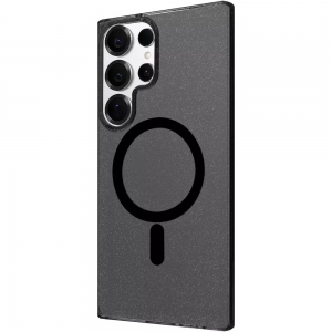 Чехол Proove Cuprum Case with Magnetic Ring Samsung Galaxy S23 Ultra (чёрные блестки)