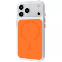 Чехол Proove Tint Case with Magnetic Ring iPhone 17 Pro (Белый, оранжевый)