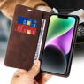 чехол-книжка для OPPO Reno12 F 4G/5G (коричневый)