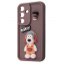 Чехол Pretty Things Case Samsung Galaxy S21 FE (brown/baby)
