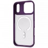 Чехол Proove Clear Essence Case with Magnetic Ring iPhone 17 Pro Max (Фиолетовый)