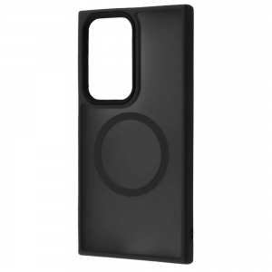 Чехол WAVE Matte Insane Case with Magnetic Ring Samsung Galaxy S22 Ultra (чёрный)