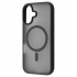 Чехол WAVE Matte Insane Case with Magnetic Ring iPhone 16 Plus (чёрный)