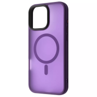 Чехол WAVE Matte Insane Case with Magnetic Ring iPhone 16 Pro (фиолетовый)
