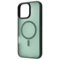 Чехол WAVE Matte Insane Case with Magnetic Ring iPhone 16 Pro (зелёный)