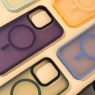 Чехол WAVE Matte Insane Case with Magnetic Ring iPhone 16 Pro (зелёный)