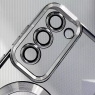 Чехол WAVE Metal Color Case with Magnetic Ring Samsung Galaxy S22 Ultra (золото)